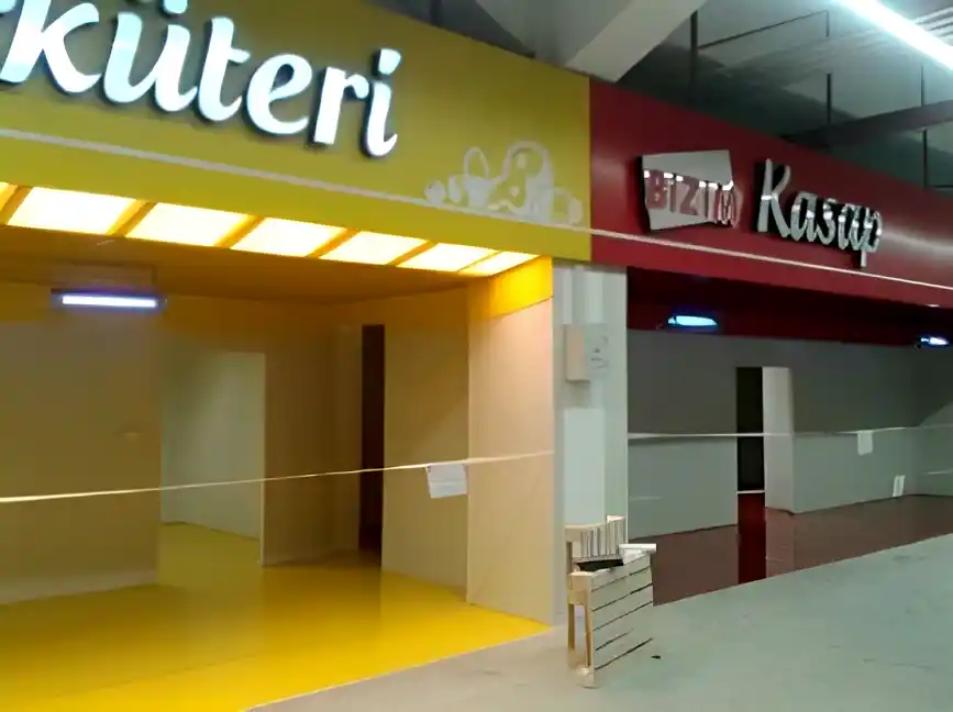 Market Zemininin Epoksi ile Kaplanması